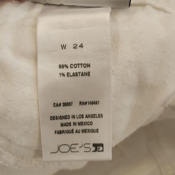 White Joe's jeans "ozzie" cut off jean shorts size 24! - Picture 6 of 12